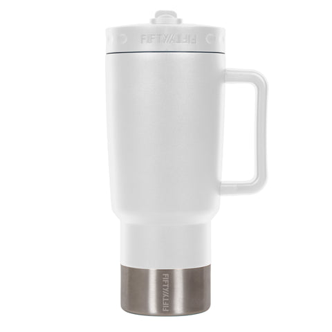 887ml Mug with Straw Lid